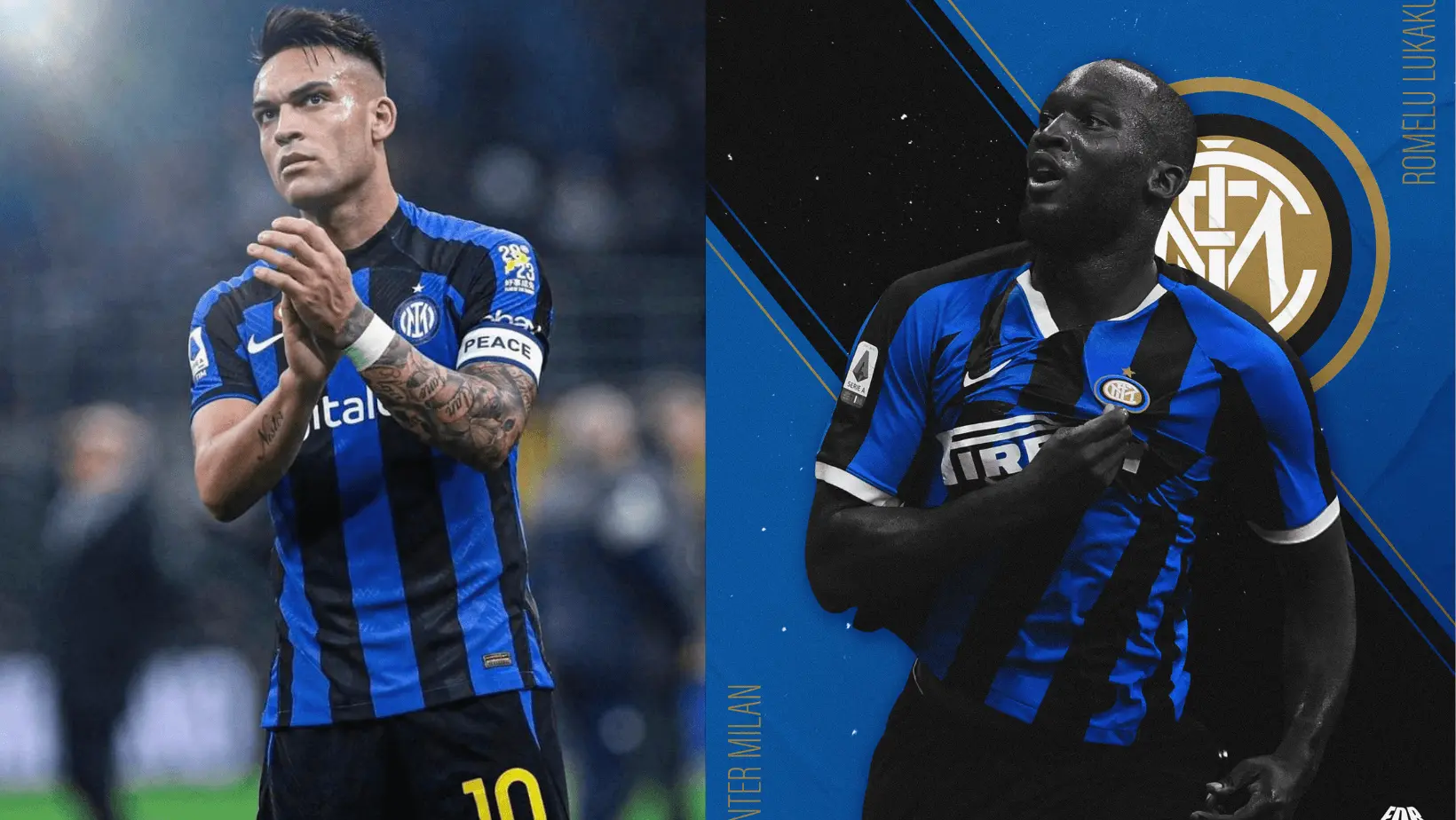 romelo lukaku and lautaro martinez image