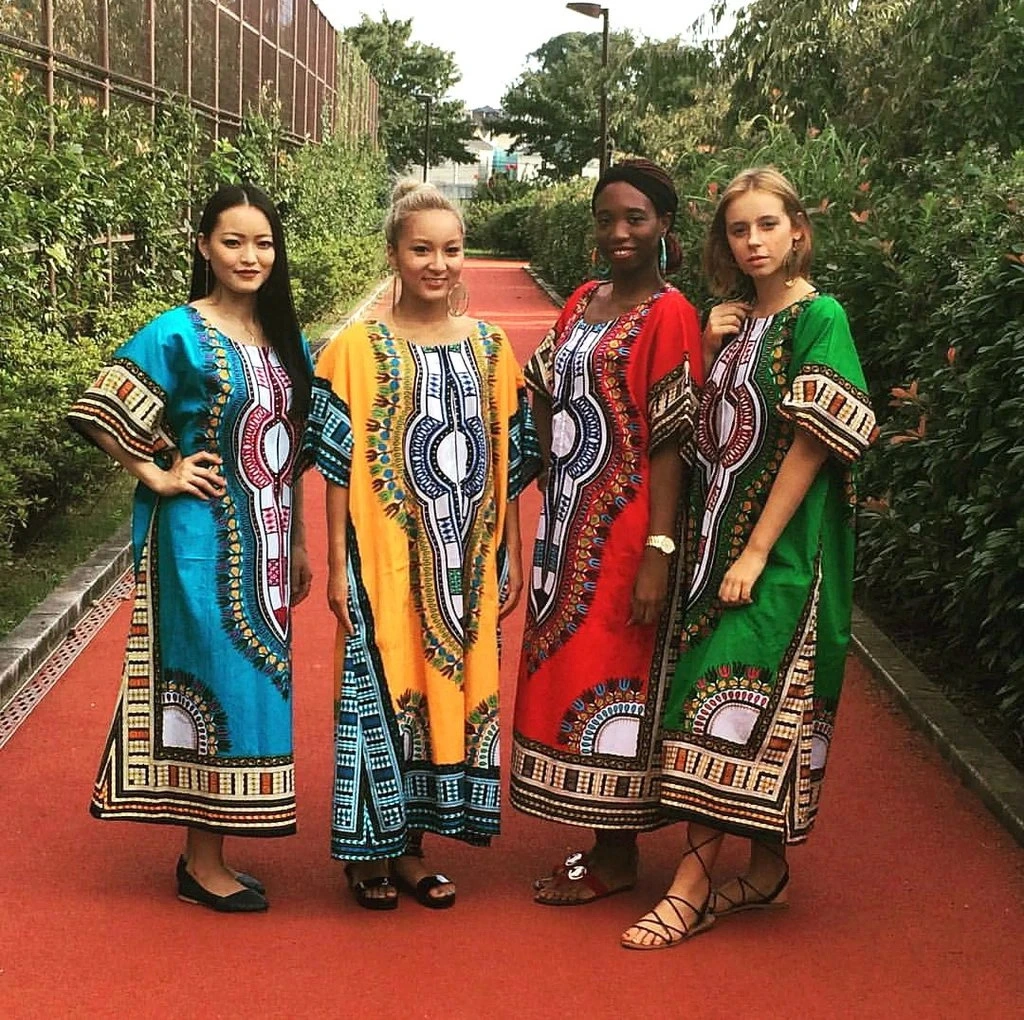 African women's outfits dashiki image