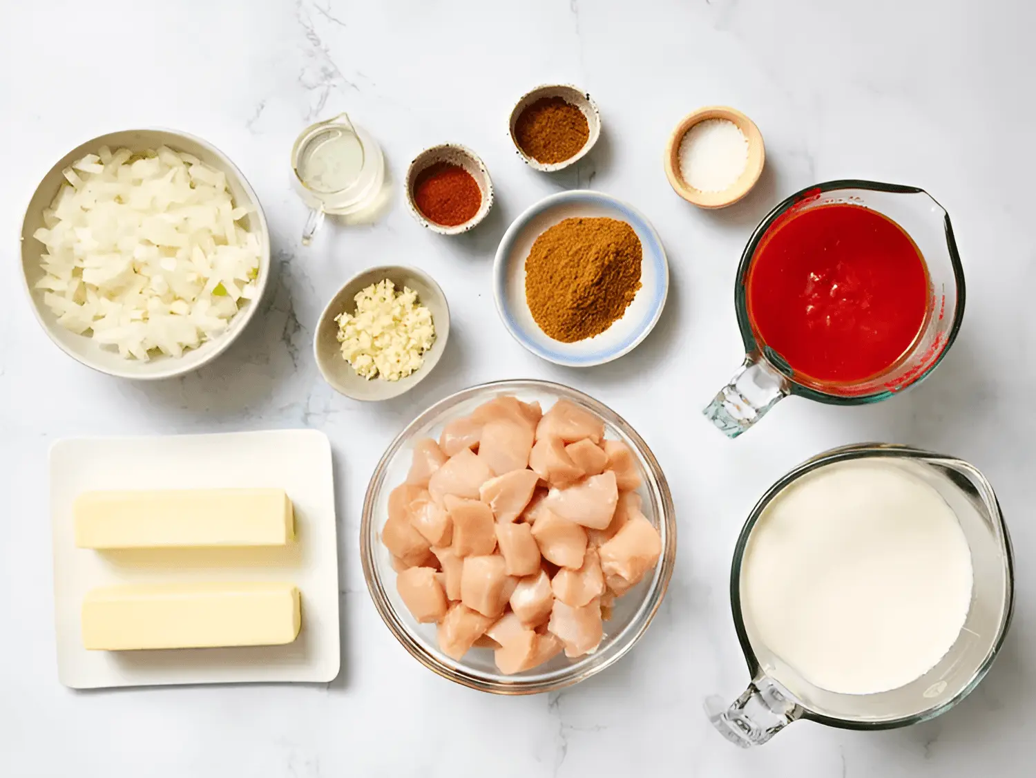 ingredients of Indian Butter Chicken image 