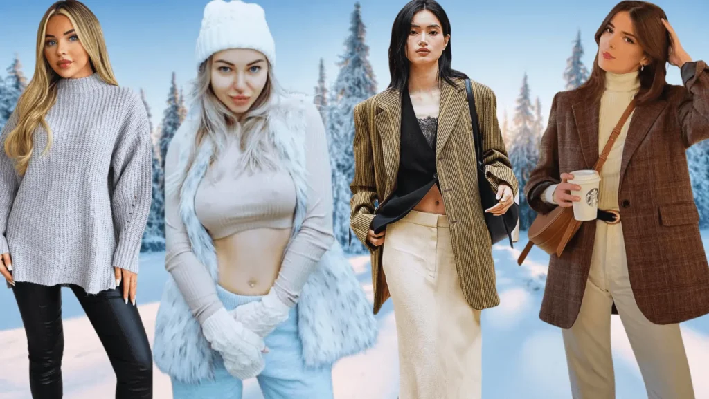 casual winter outfits image