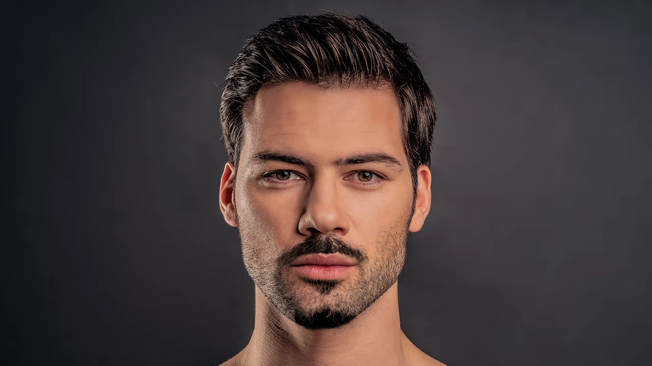 beard styles for men Goatee style image